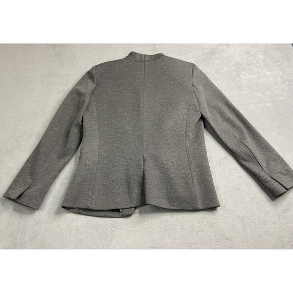 J.Crew Blazer Womens 4 Gray Going Out Stretch Twill H2743 Career‎ Workwear Open - Picture 3 of 10